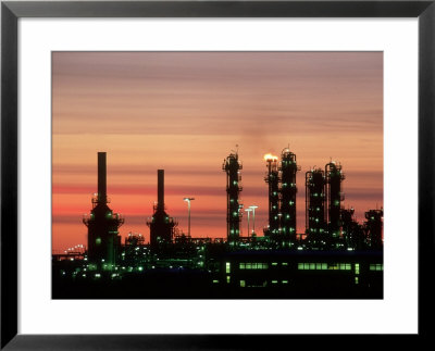 North Sea Gas Terminal, Buchan, Scotland by Iain Sarjeant Pricing Limited Edition Print image