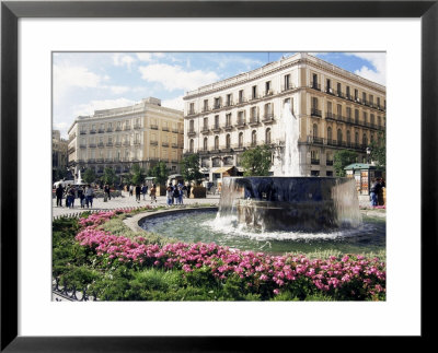 Puerta Del Sol, Madrid, Spain by Sheila Terry Pricing Limited Edition Print image