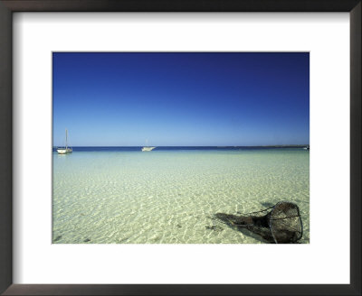 Broken Fishing Net And Clear Waters, Tunisia by Michele Molinari Pricing Limited Edition Print image