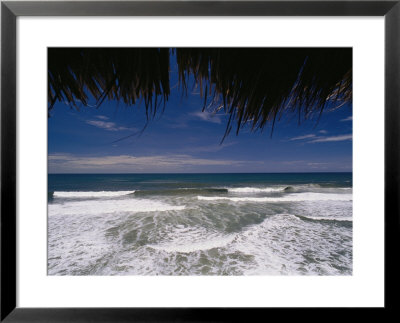Surf Gently Laps At A Beach In Mexico by Raul Touzon Pricing Limited Edition Print image
