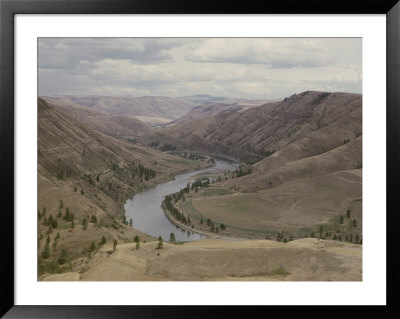 View Of The Clearwater River Running Through The Nez Perce Reservation by B. Anthony Stewart Pricing Limited Edition Print image