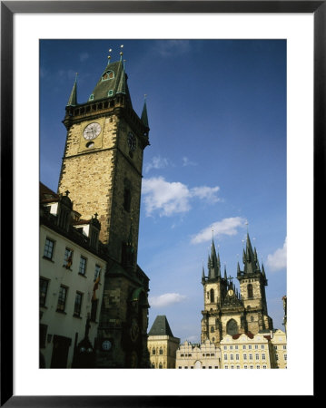 The Old Town Square In Prague by Taylor S. Kennedy Pricing Limited Edition Print image