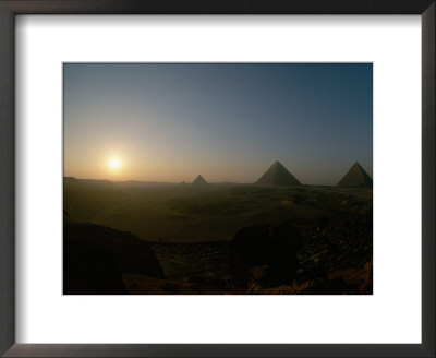 Sunset At Giza by Kenneth Garrett Pricing Limited Edition Print image
