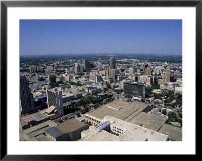 An Aerial View Of The Downtown Center Of San Antonio by Stephen St. John Pricing Limited Edition Print image