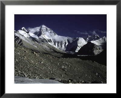 Mount Everest From The North Side, Tibet by Michael Brown Pricing Limited Edition Print image