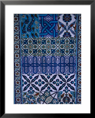 Blue Tiles At Arasta Shops, Istanbul, Turkey by Anders Blomqvist Pricing Limited Edition Print image
