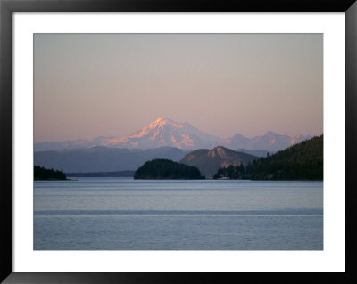 Mount Baker From San Juan Islands, Washington State, Usa by Rob Cousins Pricing Limited Edition Print image
