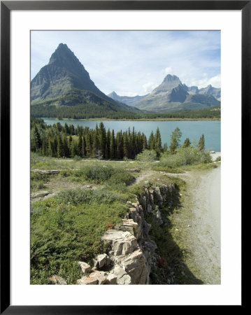 Many Glaciers, Glacier National Park, Montana, Usa by Ethel Davies Pricing Limited Edition Print image