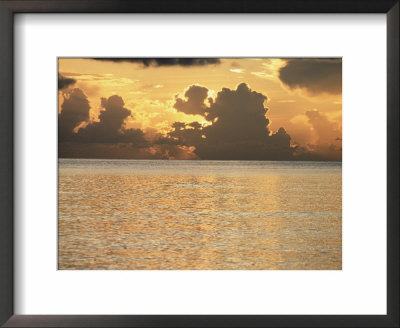 Tropical Sunset, Cayman Islands, West Indies, Central America by Ruth Tomlinson Pricing Limited Edition Print image