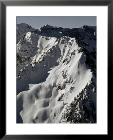 A Snow Flank In The Sun, Colorado by Michael Brown Pricing Limited Edition Print image