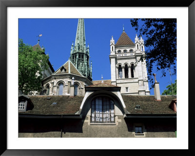Cathedral Of St. Pierre, Dating From The 12Th Century, Old Town, Geneva, Switzerland by Brigitte Bott Pricing Limited Edition Print image