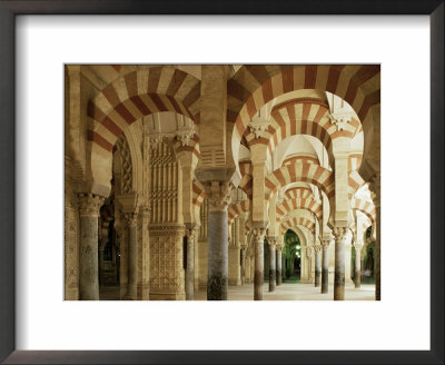 Interior Of The Great Mosque, Unesco World Heritage Site, Cordoba, Andalucia, Spain by Michael Busselle Pricing Limited Edition Print image