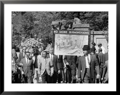 Congress Of Racial Equality Marches In Memory Of Birmingham Youth by Thomas J. O'halloran Pricing Limited Edition Print image