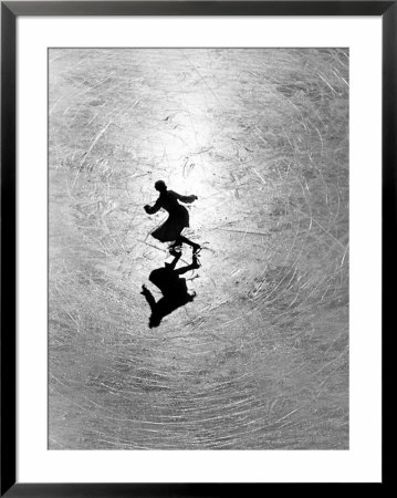 Ice Skating Champion Melitta Brunner Rehearsing In St. Moritz by Alfred Eisenstaedt Pricing Limited Edition Print image