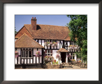 Village Pub, Shere, Surrey, England, United Kingdom by Michael Busselle Pricing Limited Edition Print image