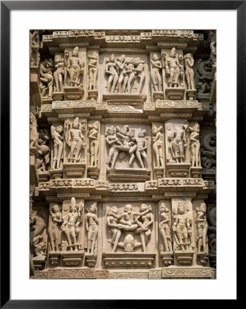 West Side Of Kandariya Mahadev Temple, Western Group, Khajuraho, Madhya Pradesh State, India by Richard Ashworth Pricing Limited Edition Print image
