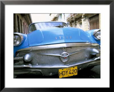 Buick, Old American Car, Havana, Cuba, West Indies, Central America by Lee Frost Pricing Limited Edition Print image