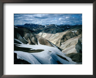 View From Part Of The Landmannalaugar To Porsmork Trek, Iceland by Graeme Cornwallis Pricing Limited Edition Print image