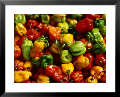 Capsicums At Brixton Market, Brixton, London, England by Neil Setchfield Pricing Limited Edition Print image