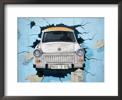 Berlin Wall Mural, East Side Gallery, Berlin, Germany by Martin Moos Pricing Limited Edition Print image