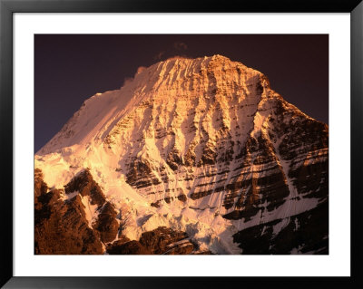 Mt. Robson Seen From Marmot Camp On Berg Lake Trail, Mt. Robson Provincial Park, Canada by Witold Skrypczak Pricing Limited Edition Print image