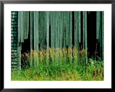 Close View Of The Side Of A Dilapidated Barn by James P. Blair Pricing Limited Edition Print image