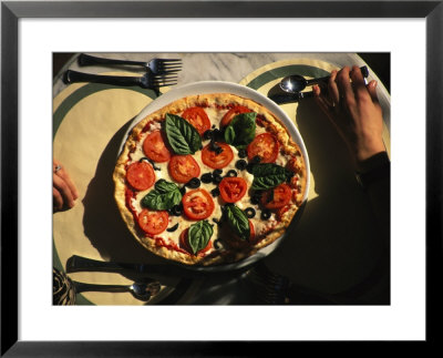 Table For Two And A Pizza by Richard Nowitz Pricing Limited Edition Print image