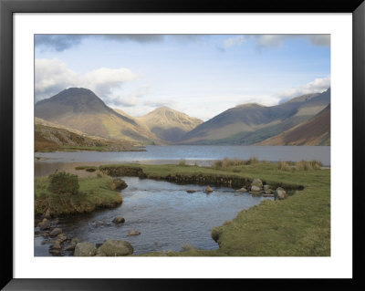 Lake Wastwater, Great Gable, Scafell, Yewbarrow by James Emmerson Pricing Limited Edition Print image