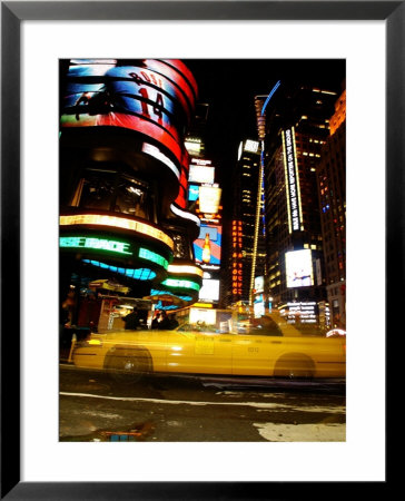 Traffic, Times Square, New York City, New York by Dan Herrick Pricing Limited Edition Print image