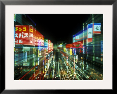 Neon, Tokyo, Japan by Rob Tilley Pricing Limited Edition Print image