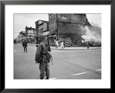 1968 Washington D.C. Riot Aftermath by Warren K. Leffler Pricing Limited Edition Print image