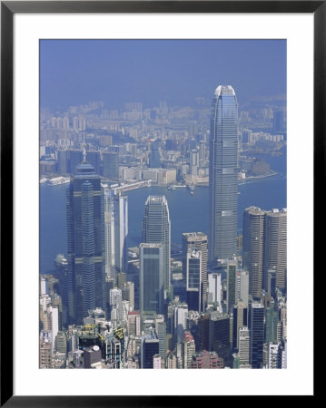 Skyline And Victoria Harbour, Hong Kong, China by Amanda Hall Pricing Limited Edition Print image