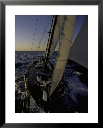 Sailing At Sunset, Ticonderoga Race by Michael Brown Pricing Limited Edition Print image