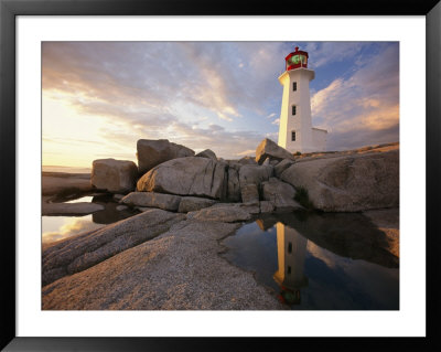 Lighthouse At Sunset by Richard Nowitz Pricing Limited Edition Print image
