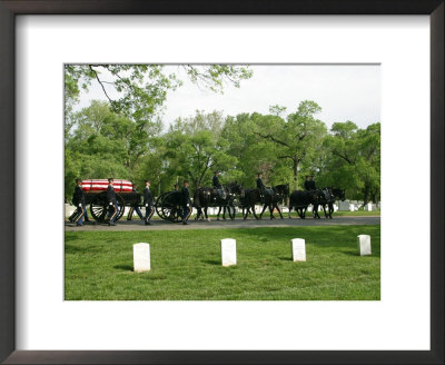 Caisson On The Way To A Burial Site by Skip Brown Pricing Limited Edition Print image