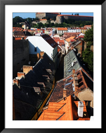 Old Town And Bratislava Castle From St. Michael's Tower, Bratislava, Slovakia by Glenn Beanland Pricing Limited Edition Print image