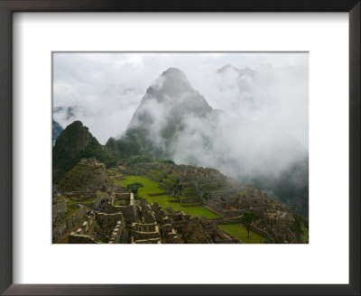 Ancient Ruins Of Machu Picchu, Andes Mountain, Peru by Keren Su Pricing Limited Edition Print image
