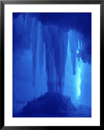 An Underwater Ice Cave In Mcmurdo Sound by Bill Curtsinger Pricing Limited Edition Print image