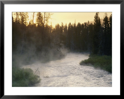 Early Morning View Of Crescent Creek by Phil Schermeister Pricing Limited Edition Print image