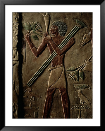 Egyptian Tomb Panel At Saqqara by Kenneth Garrett Pricing Limited Edition Print image