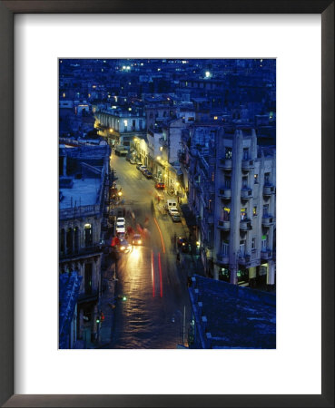 Chinatown At Night, Havana, Cuba by Mark Hunt Pricing Limited Edition Print image