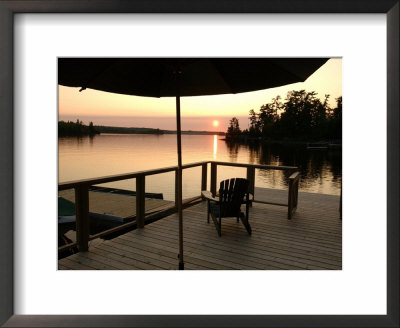 Sunset Views From Dock by Keith Levit Pricing Limited Edition Print image