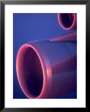 Close-Up Of Jet Engine, In Mid Air Over Atlantic Ocean by Brimberg & Coulson Pricing Limited Edition Print image