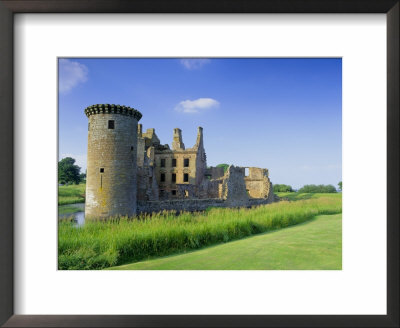 Caelaverock Castle, Dumfries And Galloway, Scotland, Uk, Europe by Kathy Collins Pricing Limited Edition Print image