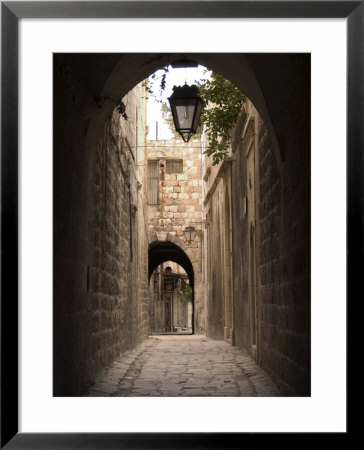 Arched Streets Of Old Town Al-Jdeida, Aleppo (Haleb), Syria, Middle East by Christian Kober Pricing Limited Edition Print image