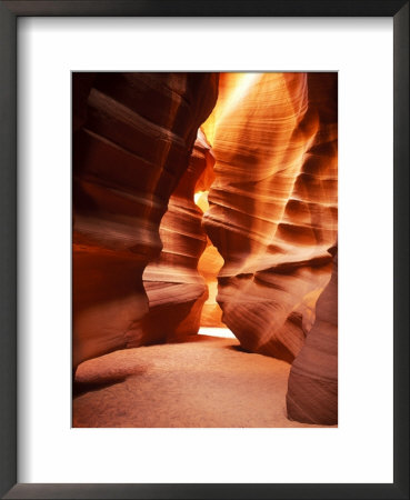 Antelope Canyon Silhouettes In Page, Arizona, Usa by Bill Bachmann Pricing Limited Edition Print image