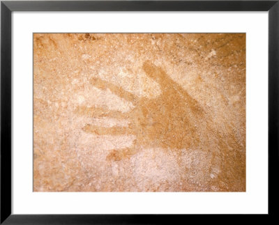 Handprint, Aboriginal Paintings, Raft Point, The Kimberly, Australia by Connie Bransilver Pricing Limited Edition Print image