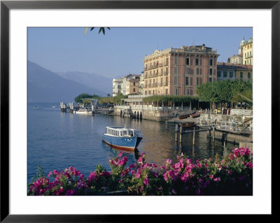 Lakeside Architecture, Bellagio, Lake Como, Lombardia, Italy by Christina Gascoigne Pricing Limited Edition Print image