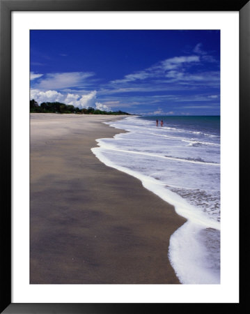 Distant Couple Walking On Beach, Santa Clara, Panama by Alfredo Maiquez Pricing Limited Edition Print image