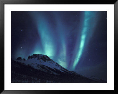 Aurora Borealis Above The Brooks Range, Gates Of The Arctic National Park, Alaska, Usa by Hugh Rose Pricing Limited Edition Print image